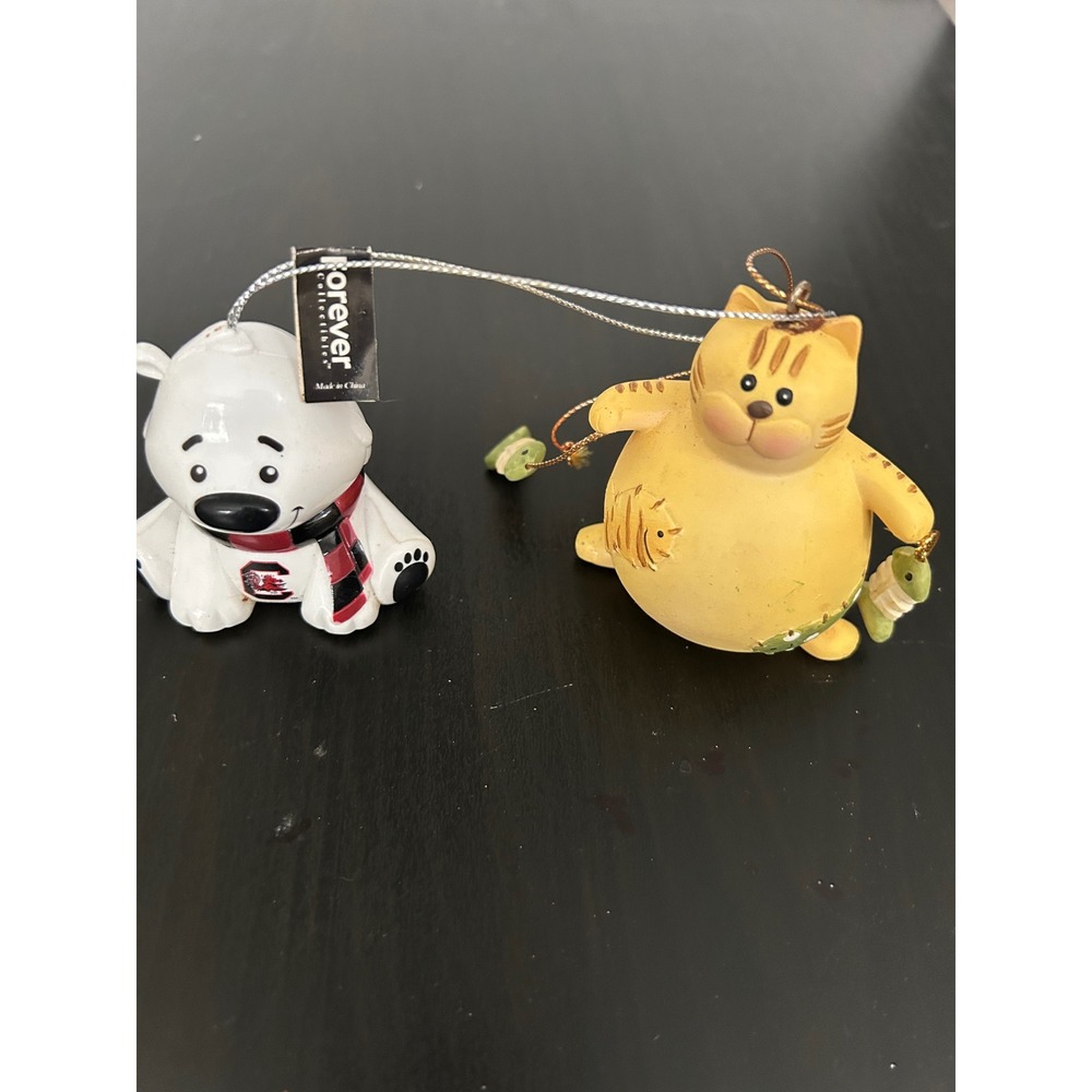Christmas Ornaments Holiday South Carolina Gamecocks Polar Bear Forever Collect